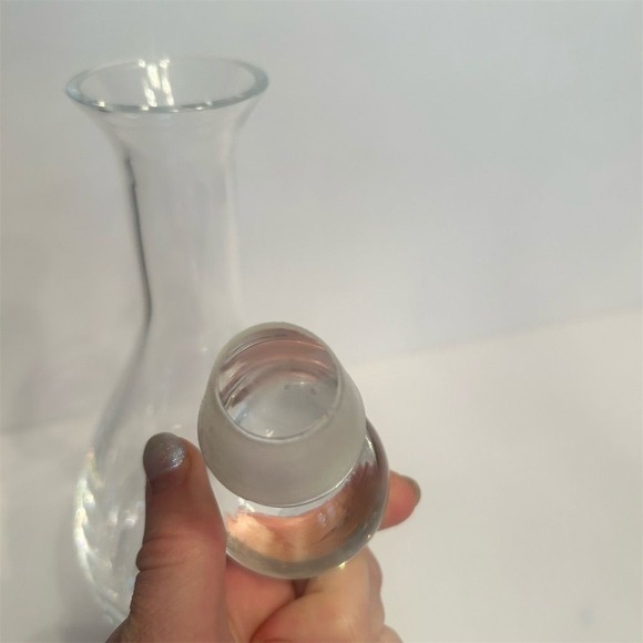 VTG Rosenthal Crystal Glass Decanter Wine Spirits or Water Tall Sleek Design - Picture 5 of 8